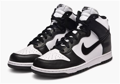 nike high dunk zwart wit|Nike dunk shoes review.